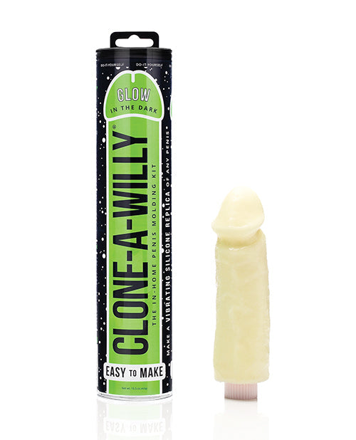 Clone-A-Willy Kit Vibrating Dildo | Glow in the Dark Realistic Dildo | Green Big Dildo | Large Dildo