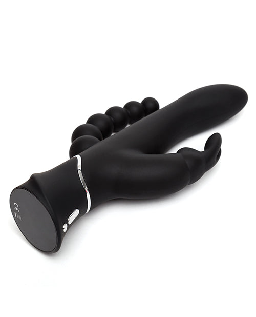 Happy Rabbit Vibrator | Triple Curve G Spot Vibrator | 21-Mode Black Clit Vibrator | Best Vibrator for Women