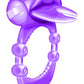 Forked Tongue X-treme Vibrating Pleasure Ring - Purple