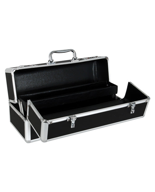 Large Lockable Vibrator Case - Black