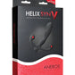 Aneros Vibrating Helix Syn V Prostate Massager- Black