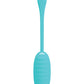 Pretty Love Kirk Liquid Silicone Remote Egg - Turquoise