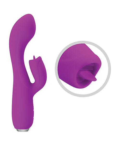 Pretty Love G Spot Vibrator | Gloria Licking Rabbit Vibrator | Fuchsia Clit Vibrator | Best Vibrator for Women