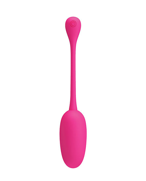 Pretty Love Knucker Remote Egg Vibe - Neon Pink