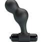 Mr. Play Silicone Anal Vibro Plug - Black