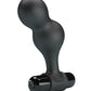 Mr. Play Silicone Anal Vibro Plug - Black