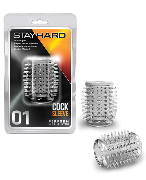 Blush Stay Hard Cock Sleeve 01 - Clear