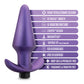 Blush Anal Adventures Matrix Interstellar Plug - Astro Violet