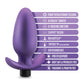 Blush Anal Adventures Matrix Excelsior Plug - Astro Violet