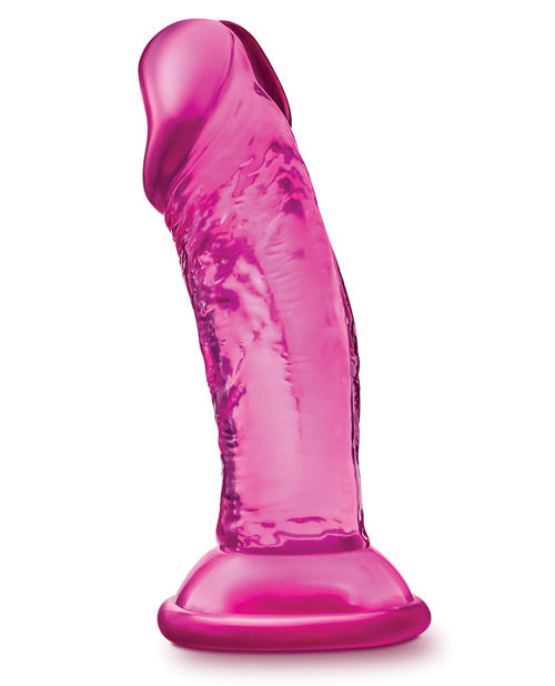 Blush Large Dildo | Sweet n Small 4" Big Dildo Pink | Suction Cup Dildo | Best Dildo