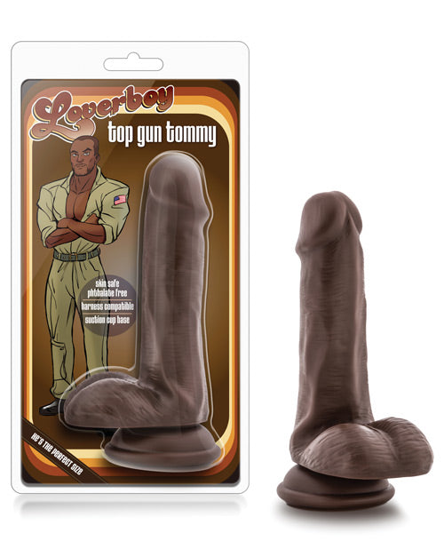 Blush Large Dildo | Top Gun 6" Big Black Dildo | Chocolate Suction Cup Dildo | Best Dildo