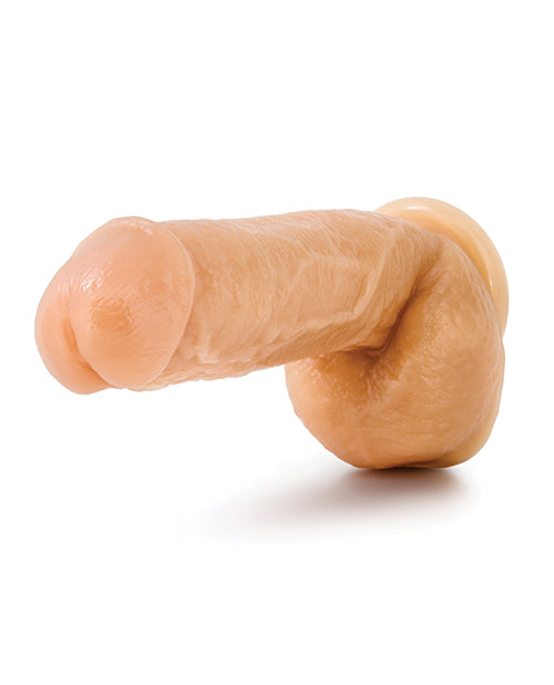 Blush Hung Large Dildo | Rider Trigger 7" Big Dildo | Flesh Suction Cup Dildo | Best Dildo