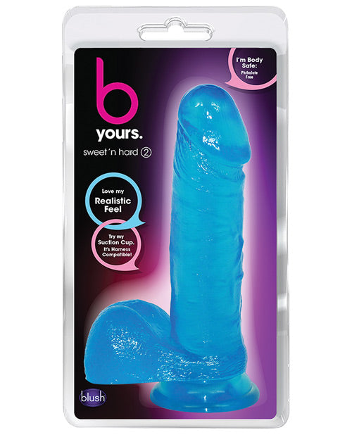 Blush Realistic Dildo | Sweet n Hard Big Dildo | Blue Suction Cup Dildo