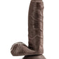 Blush Big Black Dildo | Pierre the Chef Big Dildo | Chocolate Suction Cup Dildo