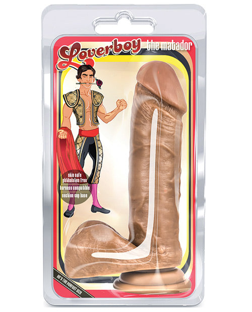 Blush Coverboy 7.75" Big Dildo | Matador Realistic Dildo | Latin Large Dildo | Suction Cup Dildo