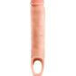 Blush Performance Plus 11.5" Silicone Cock Sheath Penis Extender - Flesh