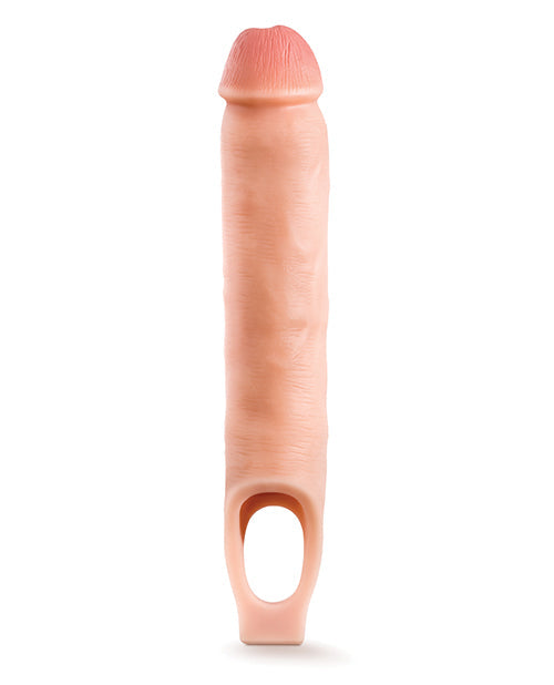 Blush Performance Plus 11.5" Silicone Cock Sheath Penis Extender - Flesh