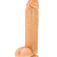 Blush Hung Rider Large Dildo | Butch 11" Big Dildo | Flesh Suction Cup Dildo | Best Dildo