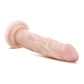 Blush Silicone Dildo | Large Dildo | 7.5" Big Dildo | Vanilla Suction Cup Dildo | Best Dildo