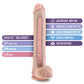 Blush Daddy Giant Dildo | 14" Big Dildo | Vanilla Suction Cup Dildo Dual Density