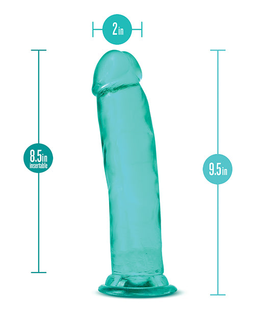 Blush Realistic Dildo | 9" Big Dildo | Thrill n Drill Teal Suction Cup Dildo