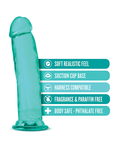 Blush Realistic Dildo | 9" Big Dildo | Thrill n Drill Teal Suction Cup Dildo