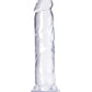 Blush Realistic Dildo | 9" Big Dildo | Thrill n Drill Clear Suction Cup Dildo