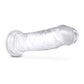 Blush Realistic Dildo | 9" Big Dildo | Thrill n Drill Clear Suction Cup Dildo