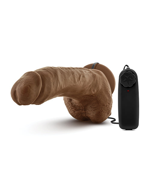 Blush Vibrating Dildo | Boxer 9" Big Dildo | Mocha Suction Cup Dildo