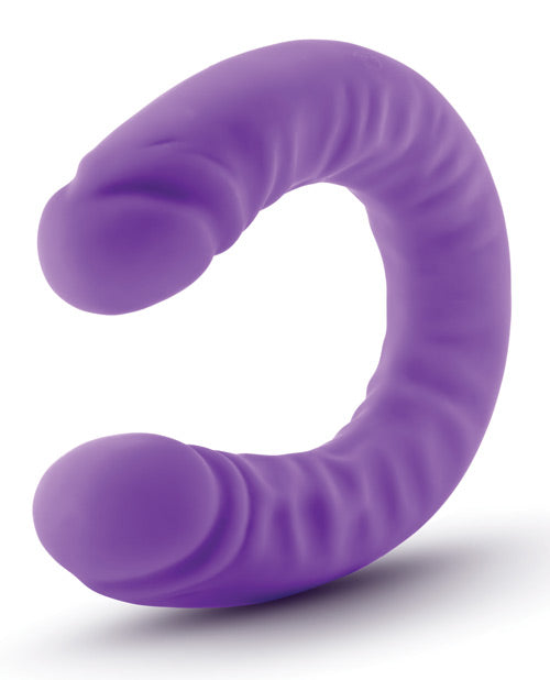 Blush 18" Big Dildo | Slim Double Dildo | Ruse Giant Dildo | Purple Dildo | Double Sided Dildo