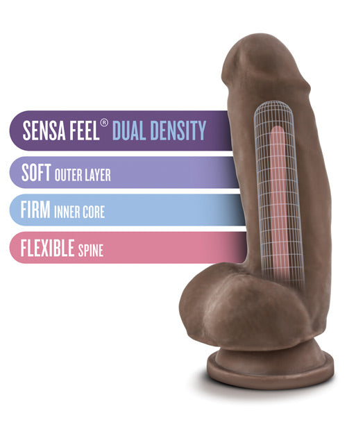 Blush 7" Big Dildo | Fat Boy Chocolate Big Black Dildo | Suction Cup Dildo