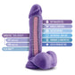 Blush Realistic Dildo | Bold Hero 8" Big Dildo | Purple Suction Cup Dildo