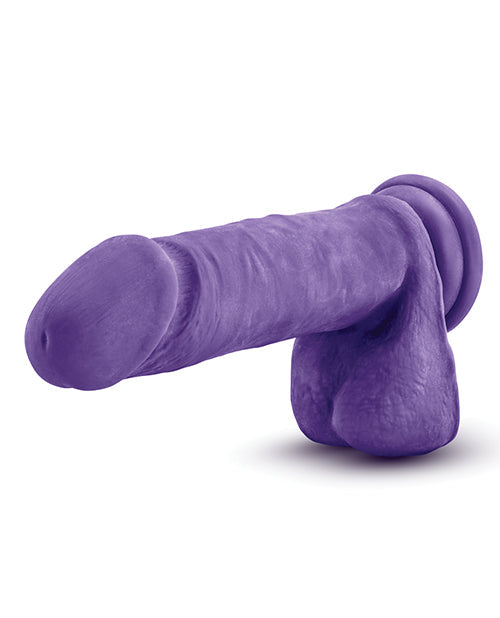 Blush Realistic Dildo | Bold Hero 8" Big Dildo | Purple Suction Cup Dildo