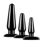 Blush Anal Adventures Basic Plug Kit - Black