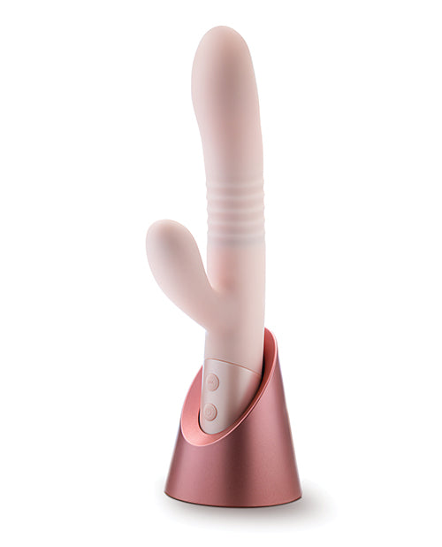 Blush Fraya Rabbit Vibrator | Rechargeable G Spot Vibrator | 10-Mode Pink Clit Vibrator | Best Vibrator for Women