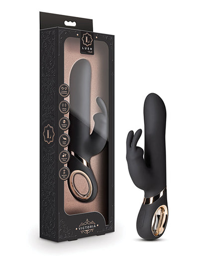 Blush Victoria G Spot Vibrator | Black Rabbit Vibrator | 13-Function Clit Vibrator | Best Vibrator for Women