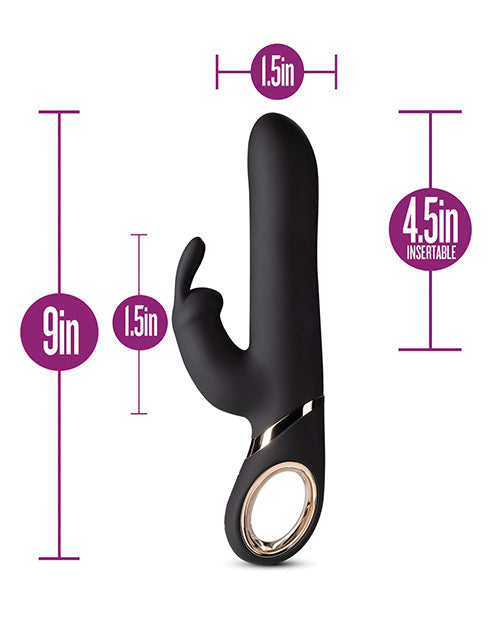 Blush Victoria G Spot Vibrator | Black Rabbit Vibrator | 13-Function Clit Vibrator | Best Vibrator for Women