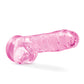 Blush 8" Big Dildo | Crystalline Rose Large Dildo | Suction Cup Dildo | Best Dildo