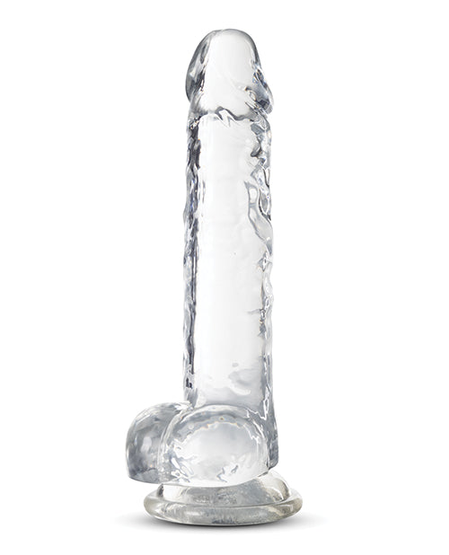 Blush 7" Big Dildo | Crystalline Diamond Large Dildo | Suction Cup Dildo | Best Dildo