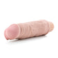 Blush X5 Plus Hard On Vibrating 9" Dildo - Beige