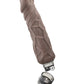 Blush X5 Plus Hard On Vibrating 9" Dildo - Brown