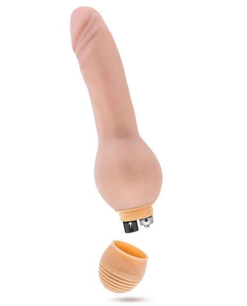 Blush X5 Vibrating Dildo | Mr Right Now Realistic Dildo | Beige Big Dildo | Waterproof Large Dildo