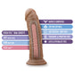 Blush Au Naturel 8" Big Dildo | Suction Cup Dildo | Mocha Realistic Dildo