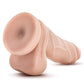 Blush X5 5" Big Dildo | Flexible Spine Large Dildo | Beige Suction Cup Dildo | Best Dildo