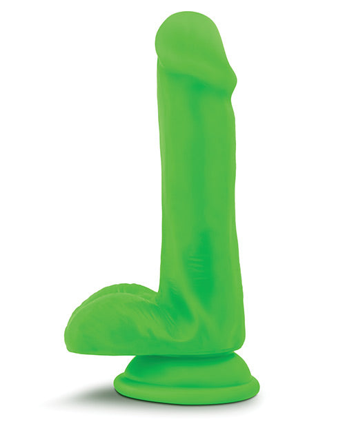 Blush Neo Large Dildo | Dual Density 6" Big Dildo | Green Suction Cup Dildo | Best Dildo