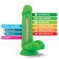 Blush Neo Large Dildo | Dual Density 6" Big Dildo | Green Suction Cup Dildo | Best Dildo