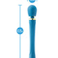 Blush Dianna Wand Massager - Teal