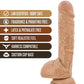 Blush Large Dildo | Personal Trainer Big Dildo | Latin Suction Cup Dildo | Best Dildo