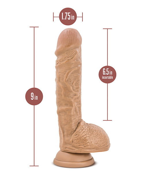 Blush Large Dildo | Personal Trainer Big Dildo | Latin Suction Cup Dildo | Best Dildo