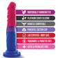 Blush Avant P8 Bisexual Pride Dildo - Love